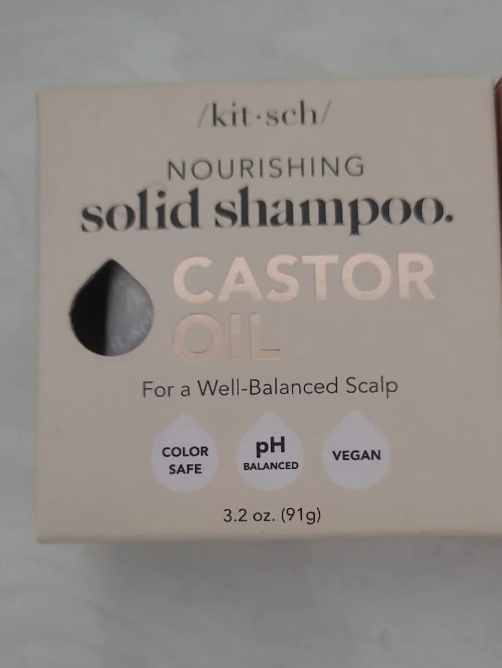 Kirch Castor Oil Shampoo Bar and Shea Butter Conditioner Bar
